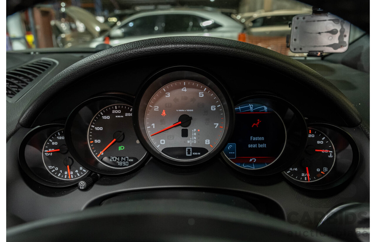 1/2011 Porsche Cayenne S 4d Wagon Metallic Black V8 4.8L