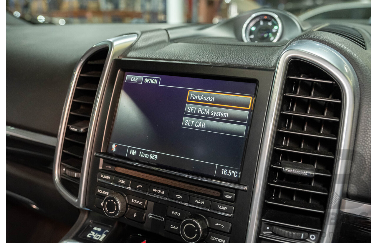 1/2011 Porsche Cayenne S 4d Wagon Metallic Black V8 4.8L