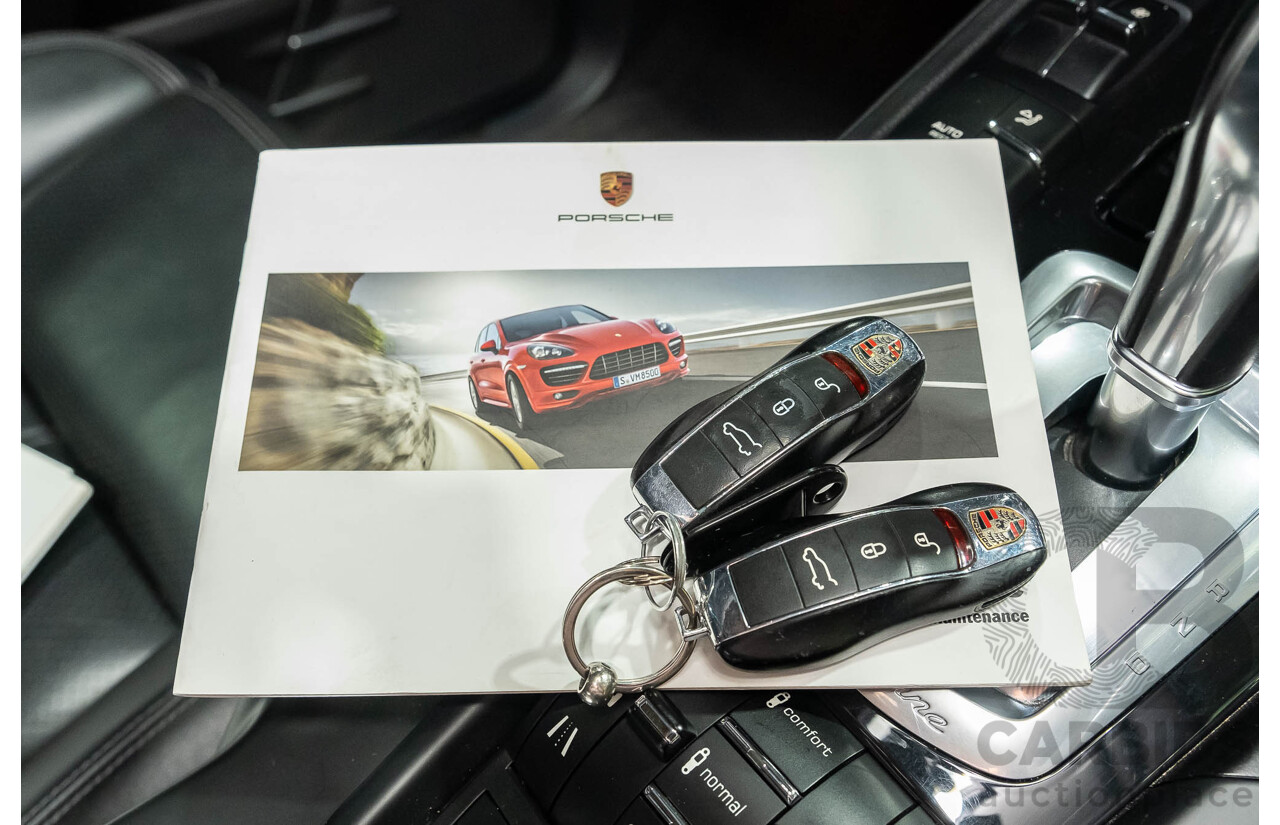 1/2011 Porsche Cayenne S 4d Wagon Metallic Black V8 4.8L