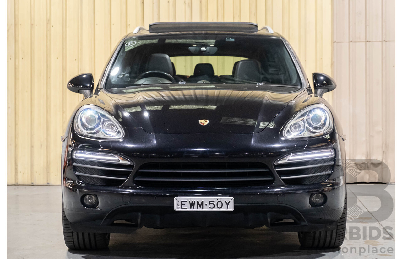 1/2011 Porsche Cayenne S 4d Wagon Metallic Black V8 4.8L