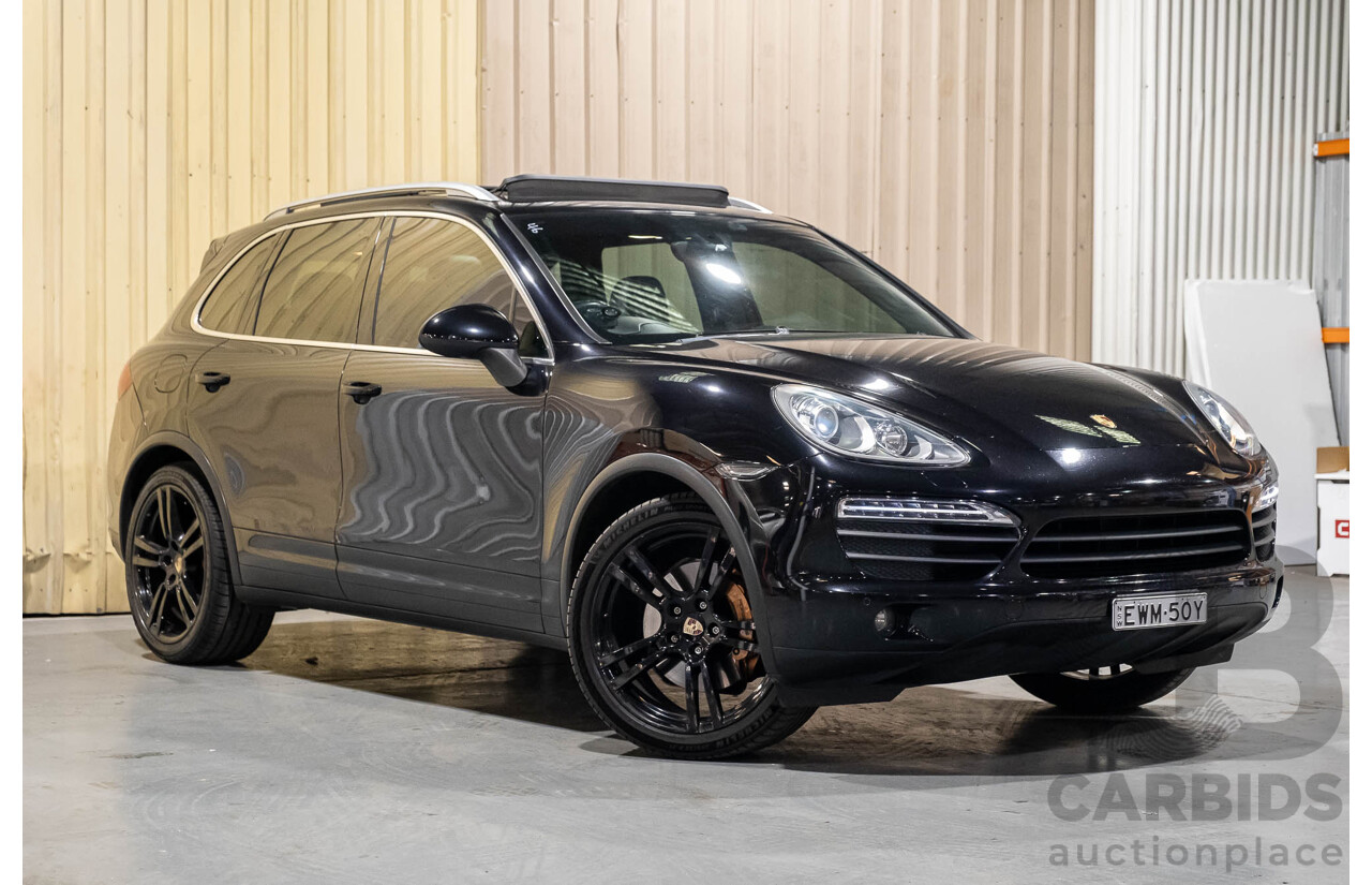 1/2011 Porsche Cayenne S 4d Wagon Metallic Black V8 4.8L