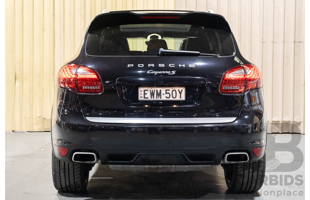 1/2011 Porsche Cayenne S 4d Wagon Metallic Black V8 4.8L