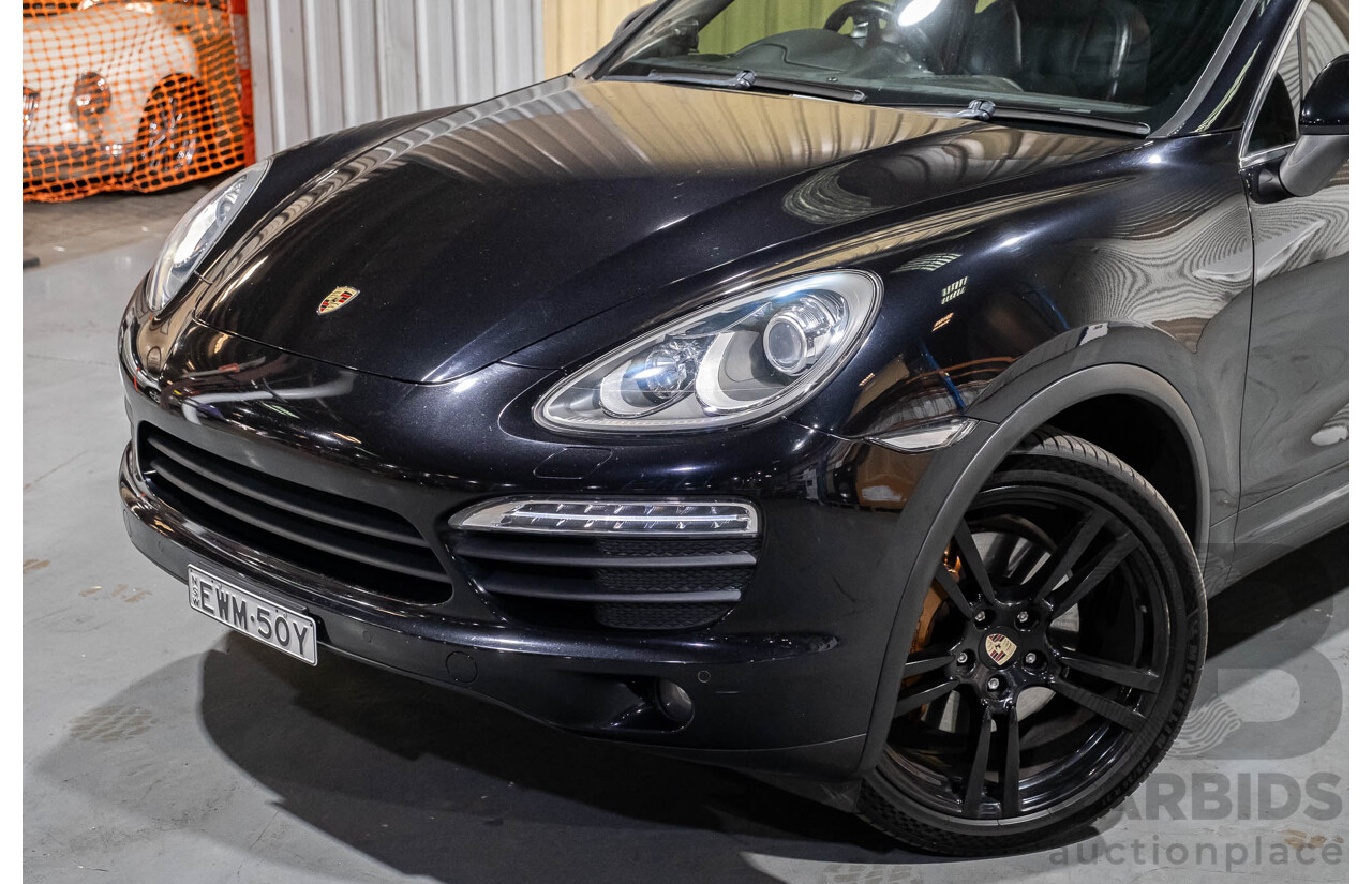 1/2011 Porsche Cayenne S 4d Wagon Metallic Black V8 4.8L