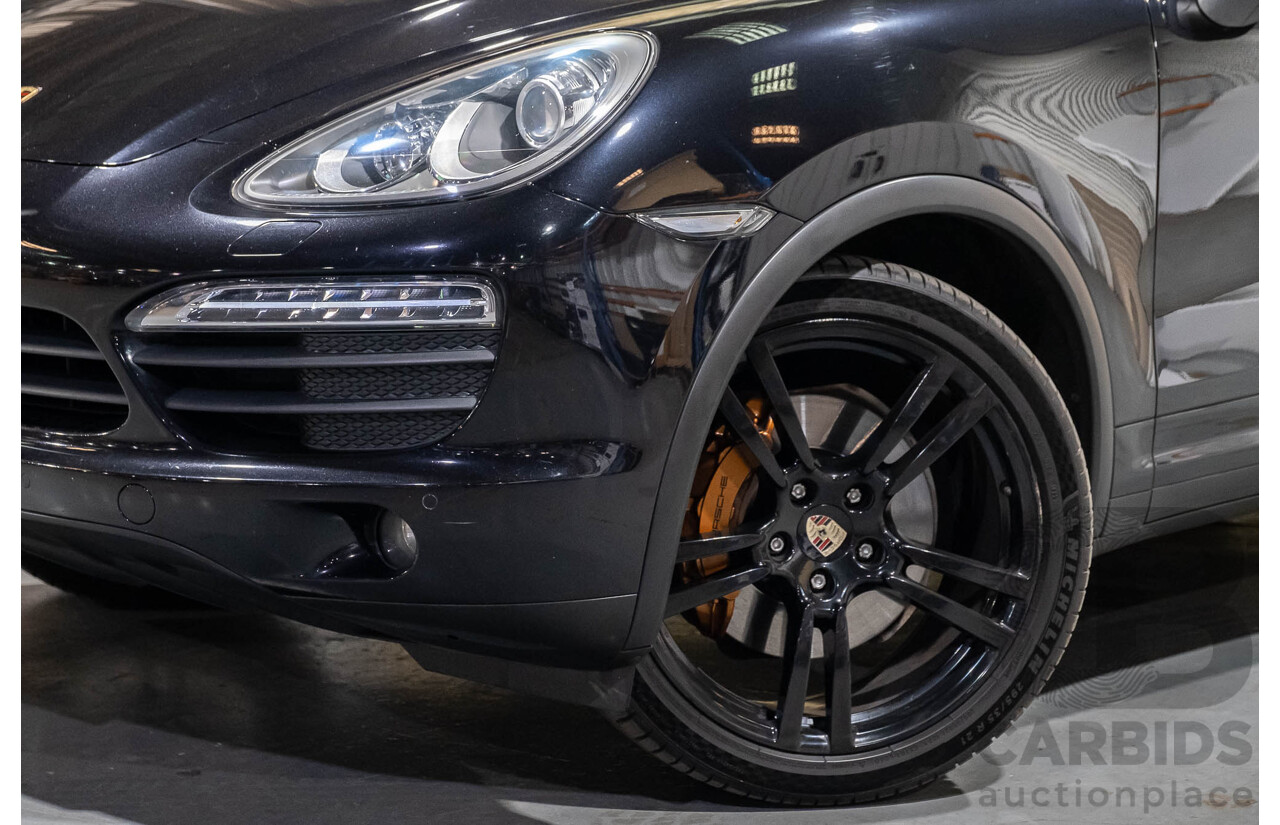 1/2011 Porsche Cayenne S 4d Wagon Metallic Black V8 4.8L