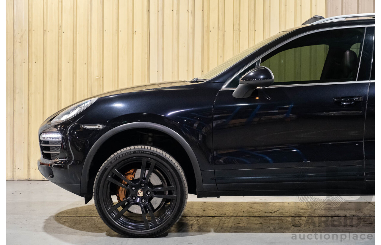 1/2011 Porsche Cayenne S 4d Wagon Metallic Black V8 4.8L