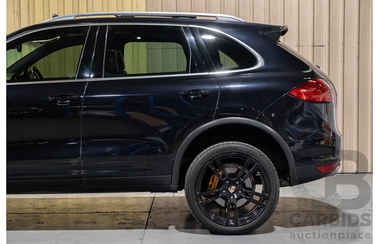1/2011 Porsche Cayenne S 4d Wagon Metallic Black V8 4.8L