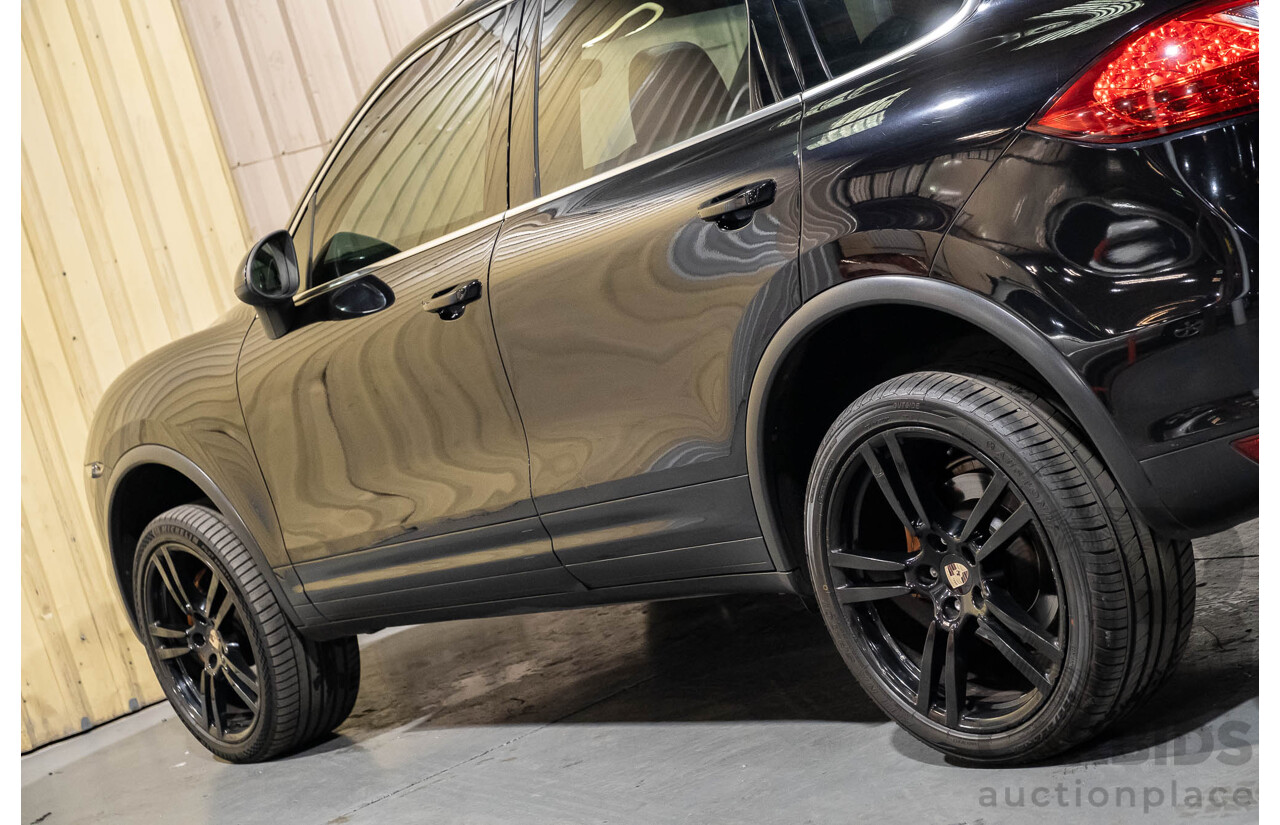1/2011 Porsche Cayenne S 4d Wagon Metallic Black V8 4.8L