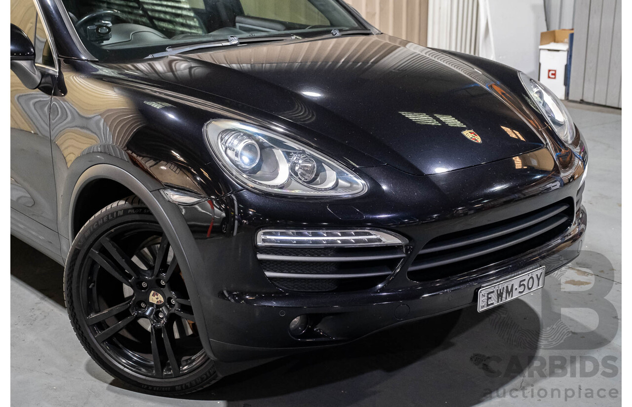 1/2011 Porsche Cayenne S 4d Wagon Metallic Black V8 4.8L