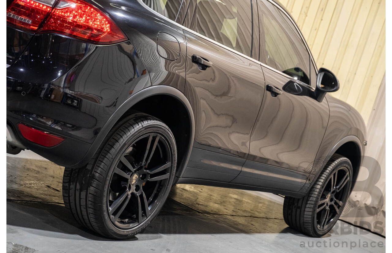 1/2011 Porsche Cayenne S 4d Wagon Metallic Black V8 4.8L