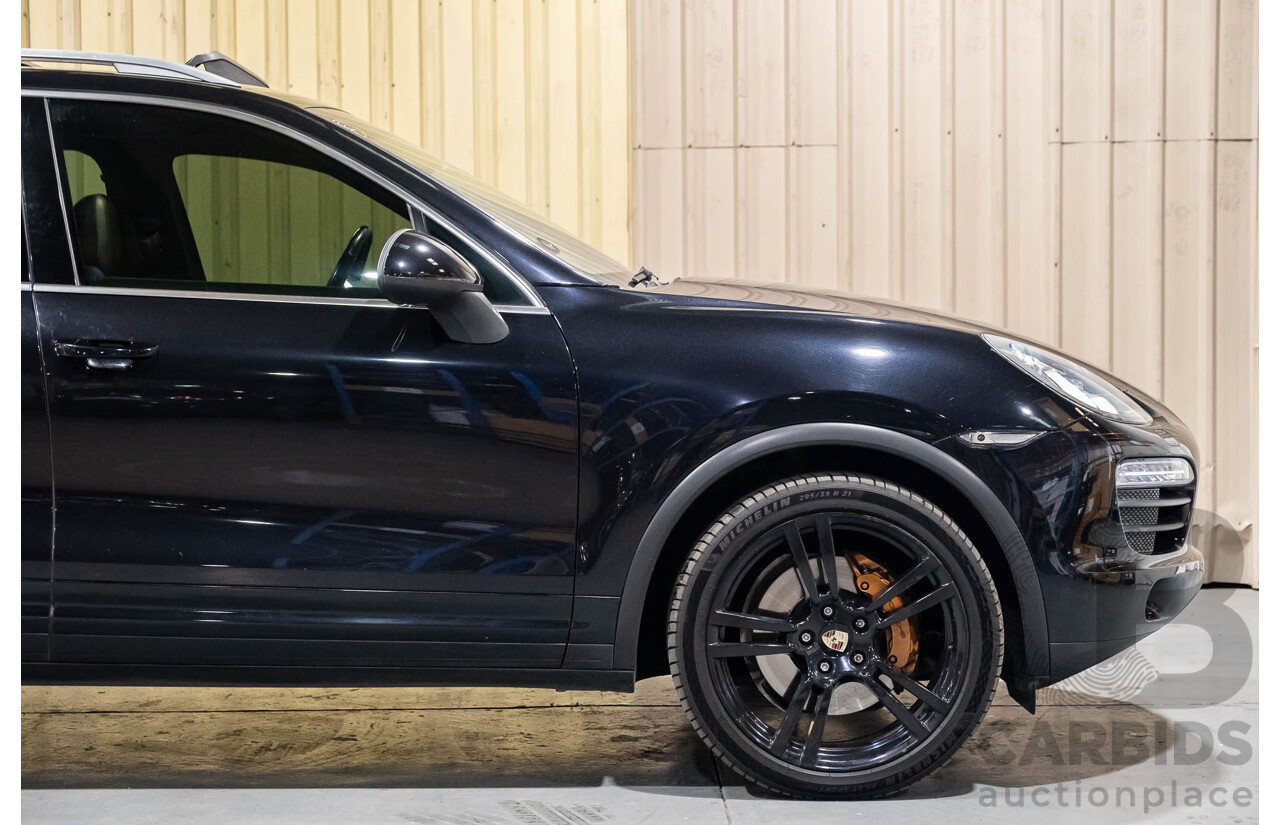 1/2011 Porsche Cayenne S 4d Wagon Metallic Black V8 4.8L