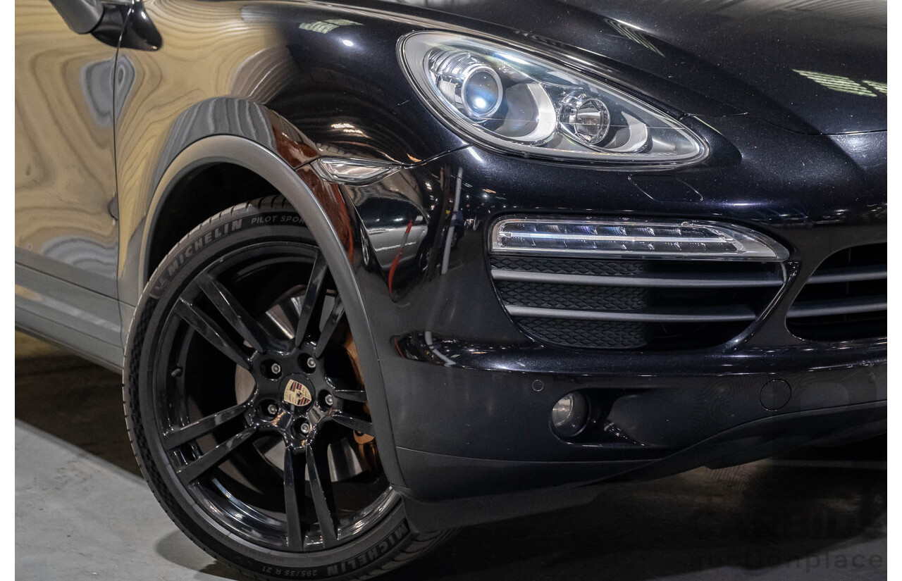 1/2011 Porsche Cayenne S 4d Wagon Metallic Black V8 4.8L
