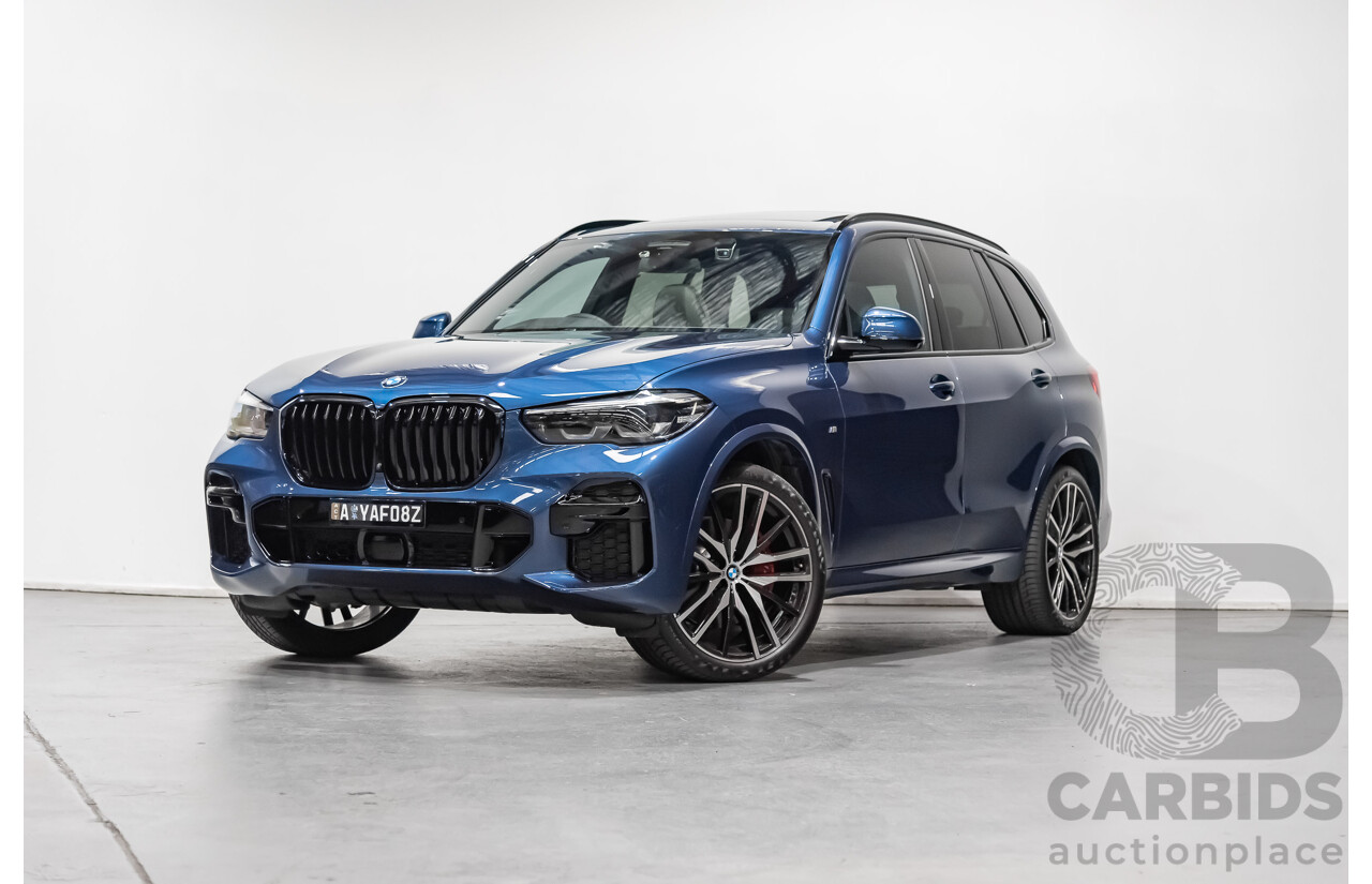 9/2022 Bmw X5 Xdrive 30d M Sport G05 4d Wagon Phytonic Blue Metallic 3.0L Turbo Diesel