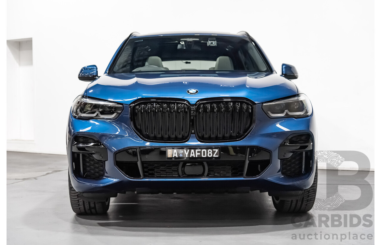 9/2022 Bmw X5 Xdrive 30d M Sport G05 4d Wagon Phytonic Blue Metallic 3.0L Turbo Diesel