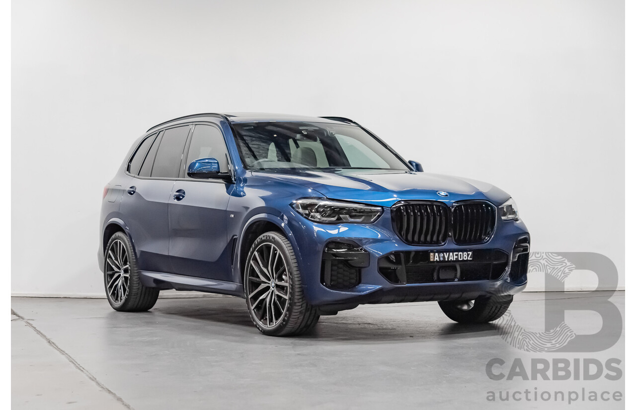 9/2022 Bmw X5 Xdrive 30d M Sport G05 4d Wagon Phytonic Blue Metallic 3.0L Turbo Diesel