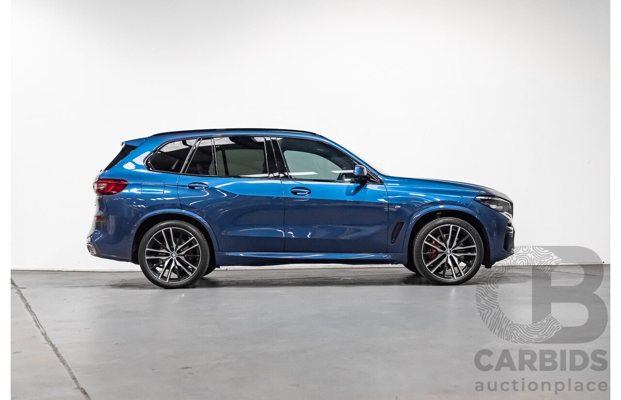 9/2022 Bmw X5 Xdrive 30d M Sport G05 4d Wagon Phytonic Blue Metallic 3.0L Turbo Diesel