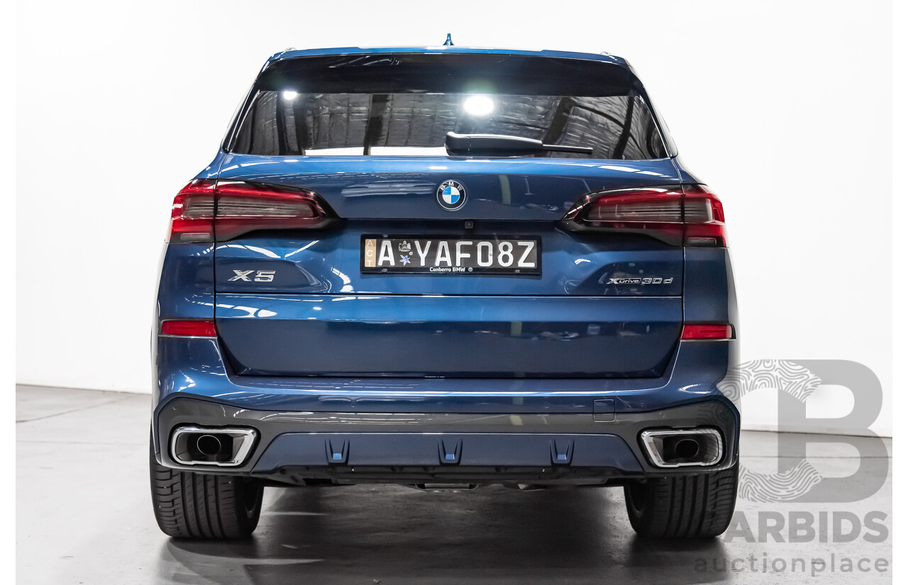 9/2022 Bmw X5 Xdrive 30d M Sport G05 4d Wagon Phytonic Blue Metallic 3.0L Turbo Diesel
