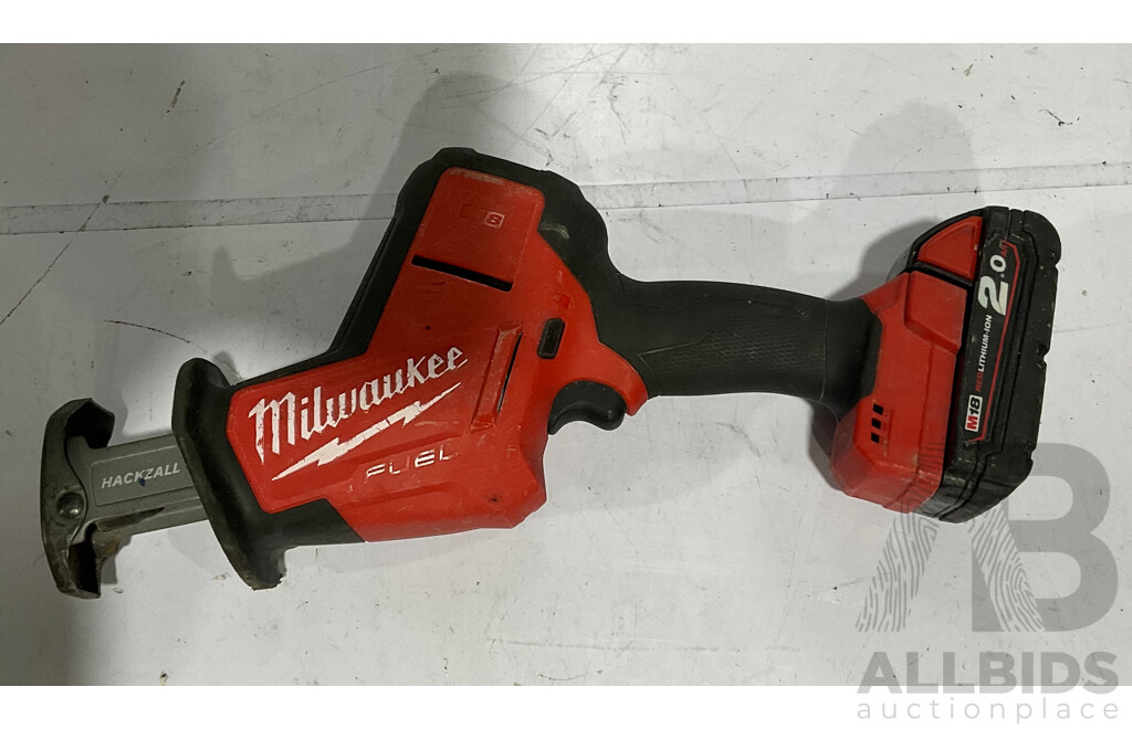 MILWAUKEE Heavy Duty Tool M18 FHZ Reciprocating Saw - ORP $449.00