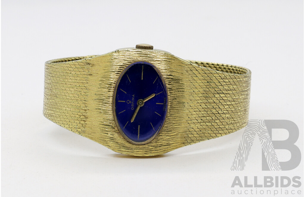 Unique Women's Orfina Gold Plated Watch