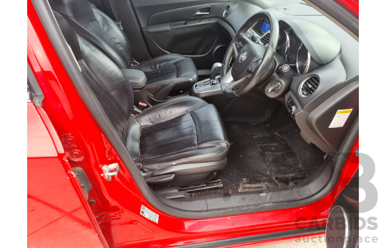 8/2012 Holden Cruze CDX JH MY12 4d Sedan Red 1.8L