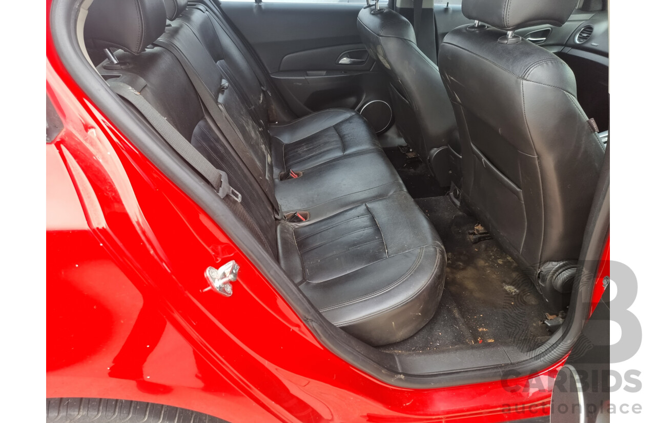 8/2012 Holden Cruze CDX JH MY12 4d Sedan Red 1.8L