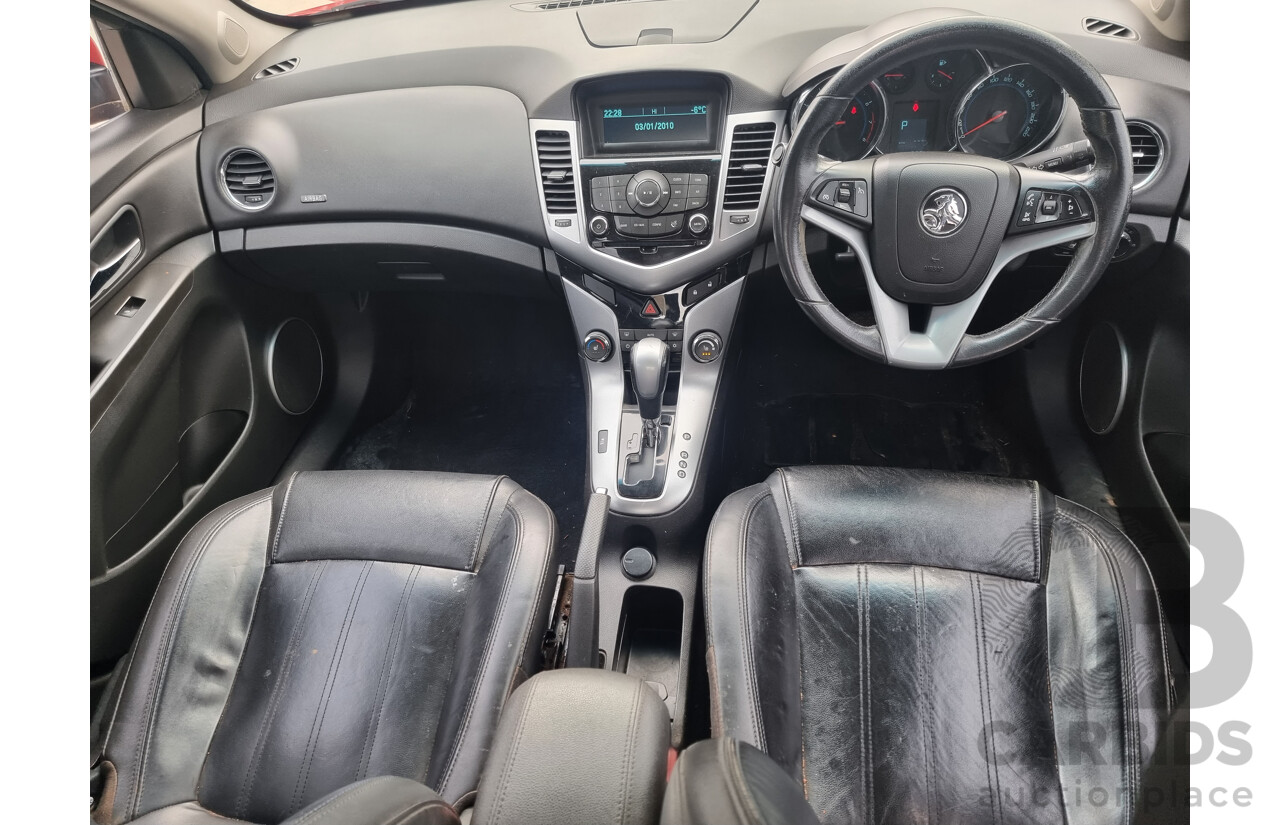 8/2012 Holden Cruze CDX JH MY12 4d Sedan Red 1.8L