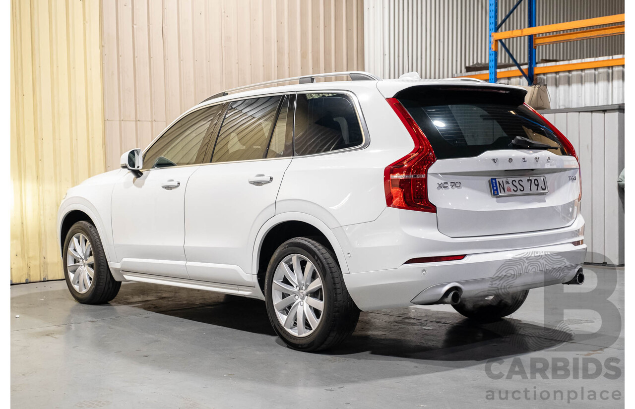 1/2016 Volvo XC90 T6 2.0 Momentum 256 MY16 4d Wagon White Twincharge 2.0L - 7 Seater