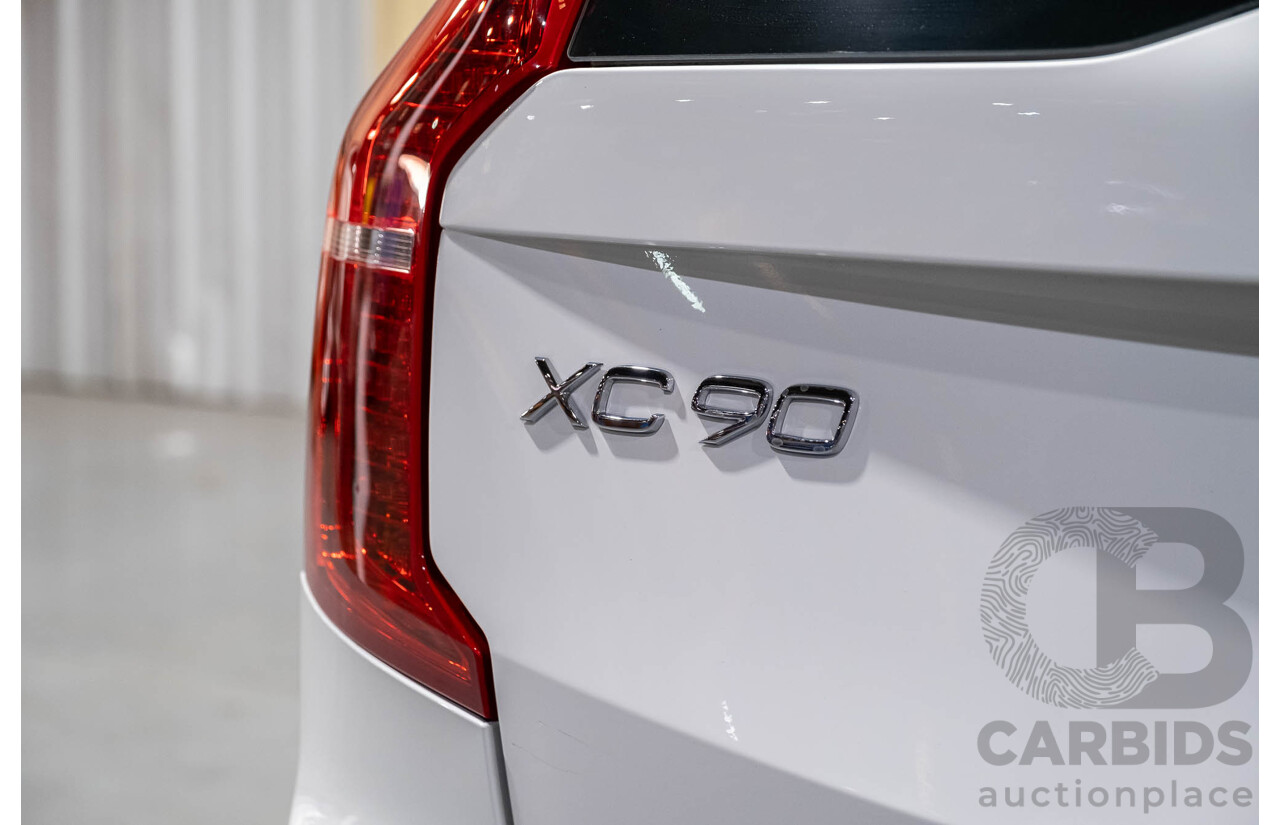 1/2016 Volvo XC90 T6 2.0 Momentum 256 MY16 4d Wagon White Twincharge 2.0L - 7 Seater