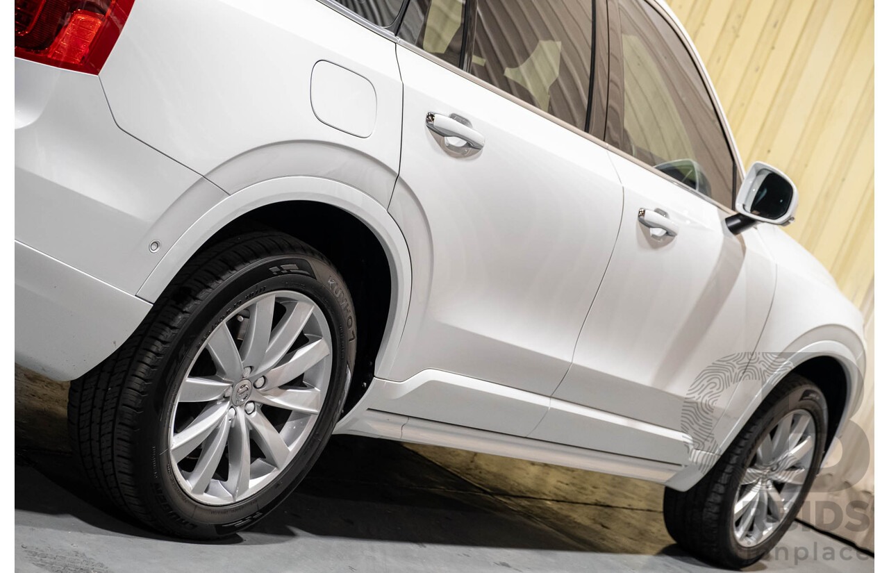 1/2016 Volvo XC90 T6 2.0 Momentum 256 MY16 4d Wagon White Twincharge 2.0L - 7 Seater