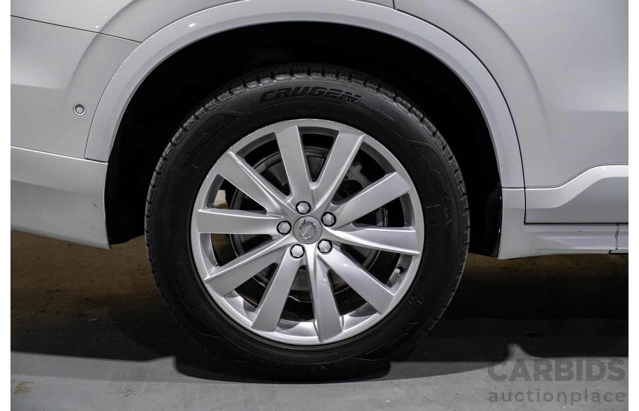 1/2016 Volvo XC90 T6 2.0 Momentum 256 MY16 4d Wagon White Twincharge 2.0L - 7 Seater