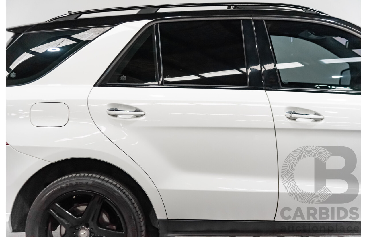 3/2017 Mercedes-Benz GLE 250 d 166 4d Wagon White 2.1L Turbo Diesel