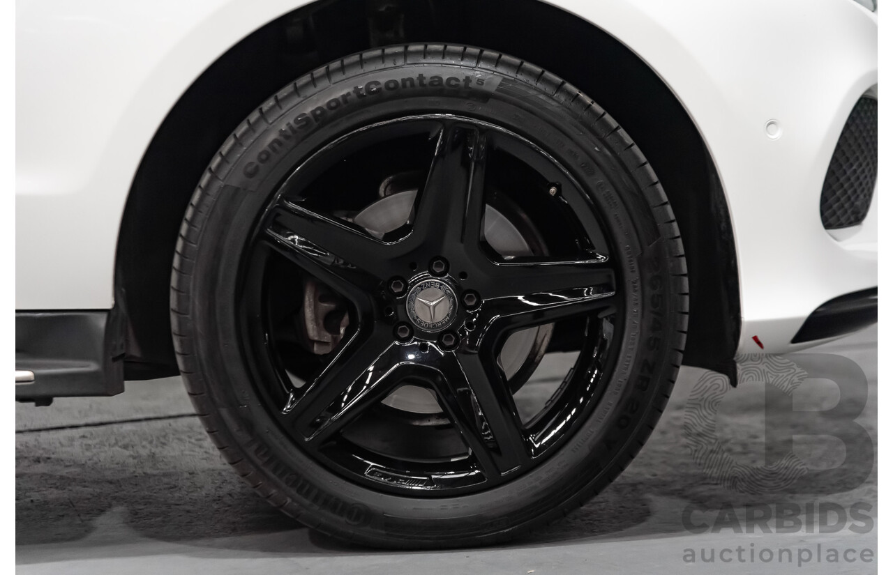 3/2017 Mercedes-Benz GLE 250 d 166 4d Wagon White 2.1L Turbo Diesel