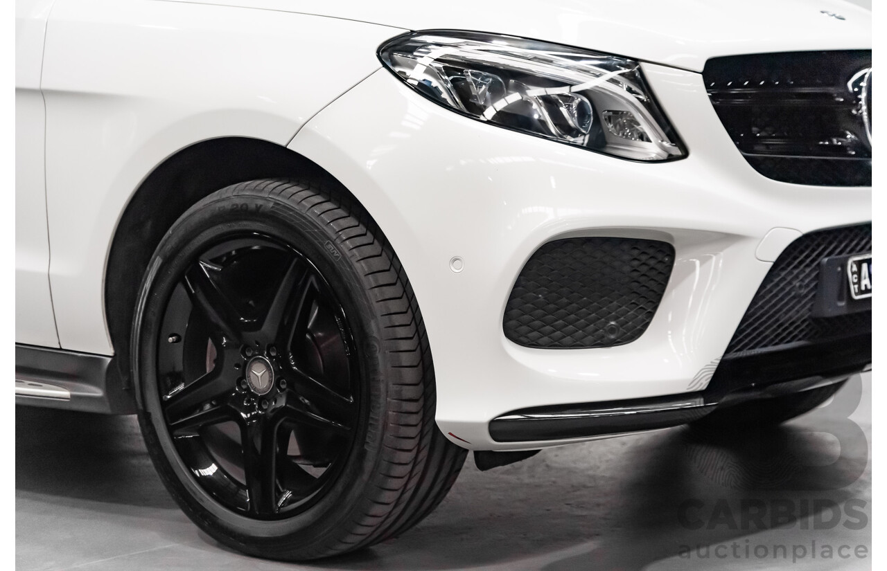 3/2017 Mercedes-Benz GLE 250 d 166 4d Wagon White 2.1L Turbo Diesel