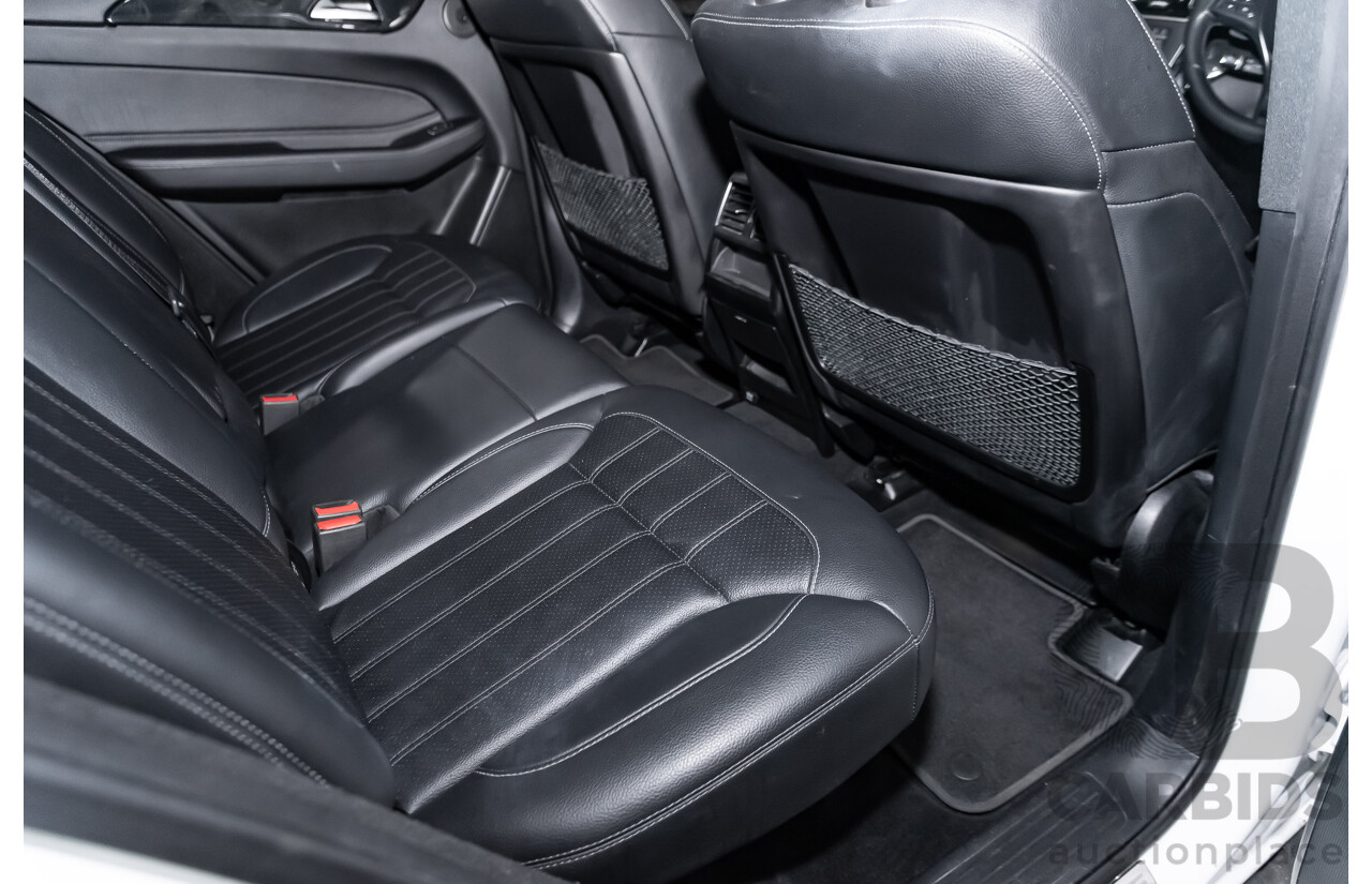 3/2017 Mercedes-Benz GLE 250 d 166 4d Wagon White 2.1L Turbo Diesel