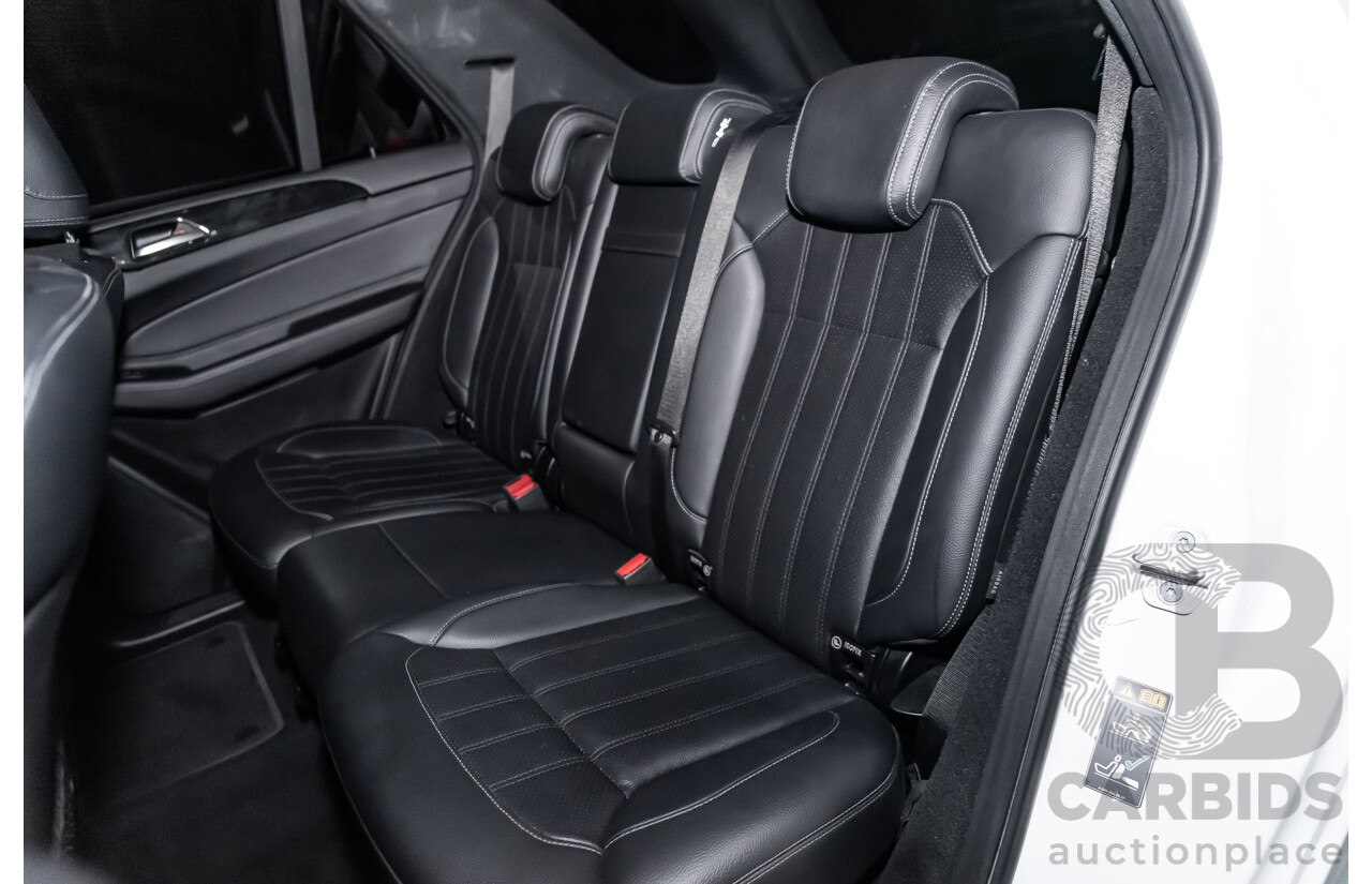 3/2017 Mercedes-Benz GLE 250 d 166 4d Wagon White 2.1L Turbo Diesel