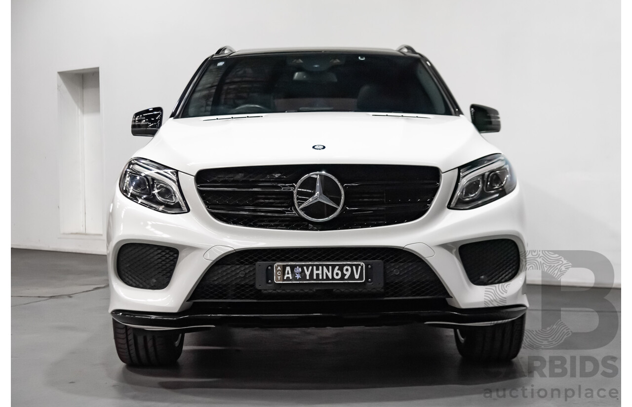 3/2017 Mercedes-Benz GLE 250 d 166 4d Wagon White 2.1L Turbo Diesel