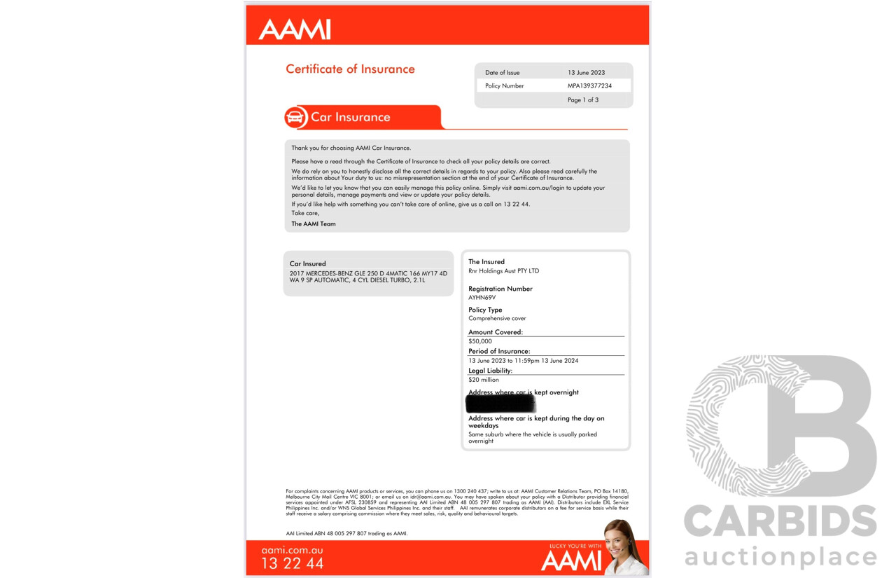 3/2017 Mercedes-Benz GLE 250 d 166 4d Wagon White 2.1L Turbo Diesel