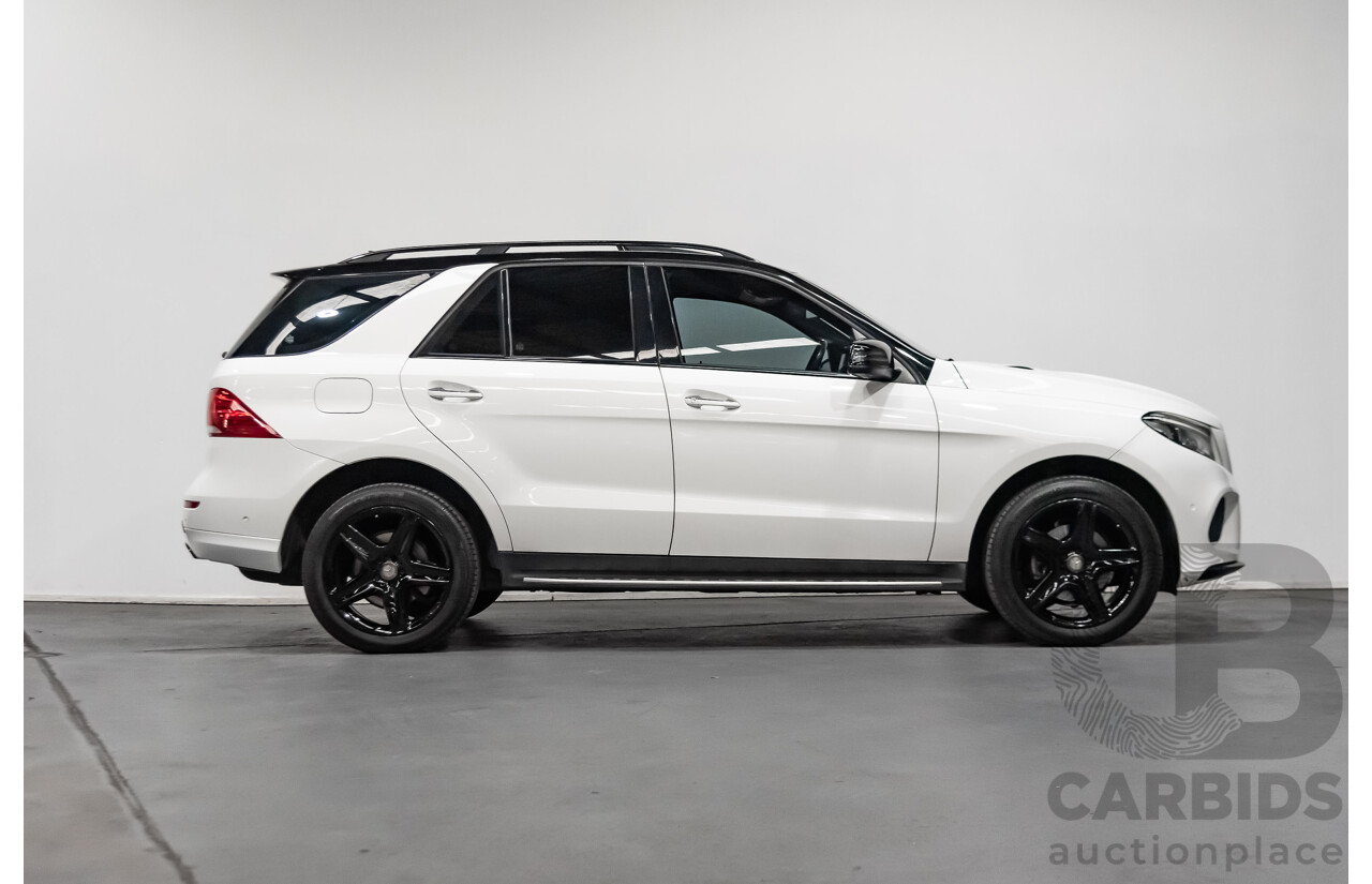 3/2017 Mercedes-Benz GLE 250 d 166 4d Wagon White 2.1L Turbo Diesel