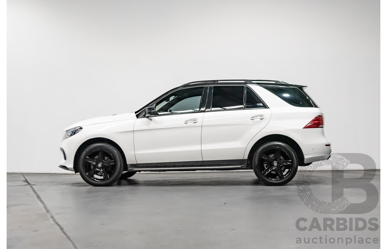 3/2017 Mercedes-Benz GLE 250 d 166 4d Wagon White 2.1L Turbo Diesel