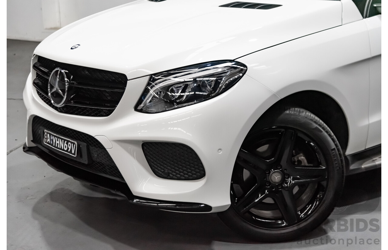 3/2017 Mercedes-Benz GLE 250 d 166 4d Wagon White 2.1L Turbo Diesel