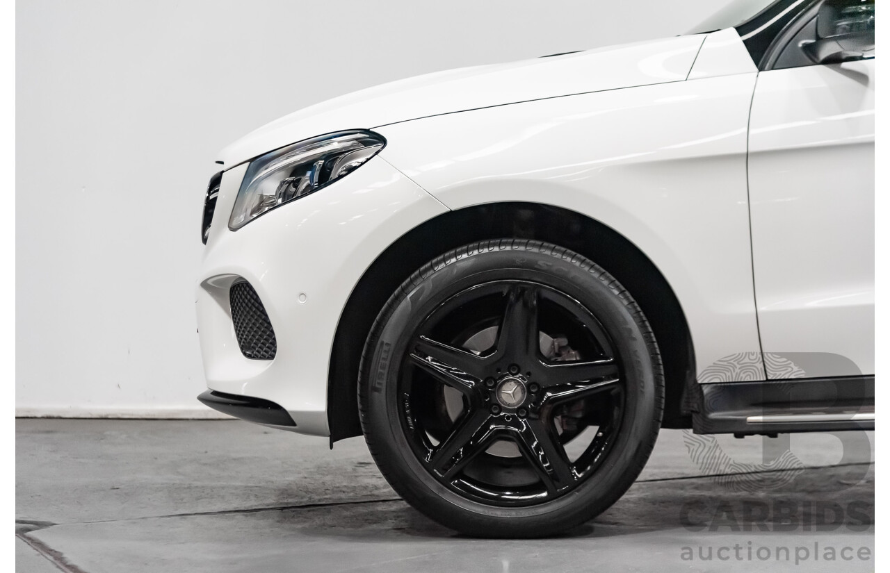 3/2017 Mercedes-Benz GLE 250 d 166 4d Wagon White 2.1L Turbo Diesel
