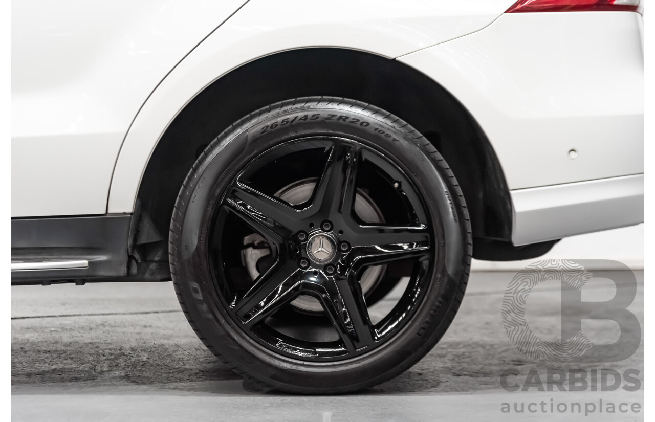 3/2017 Mercedes-Benz GLE 250 d 166 4d Wagon White 2.1L Turbo Diesel