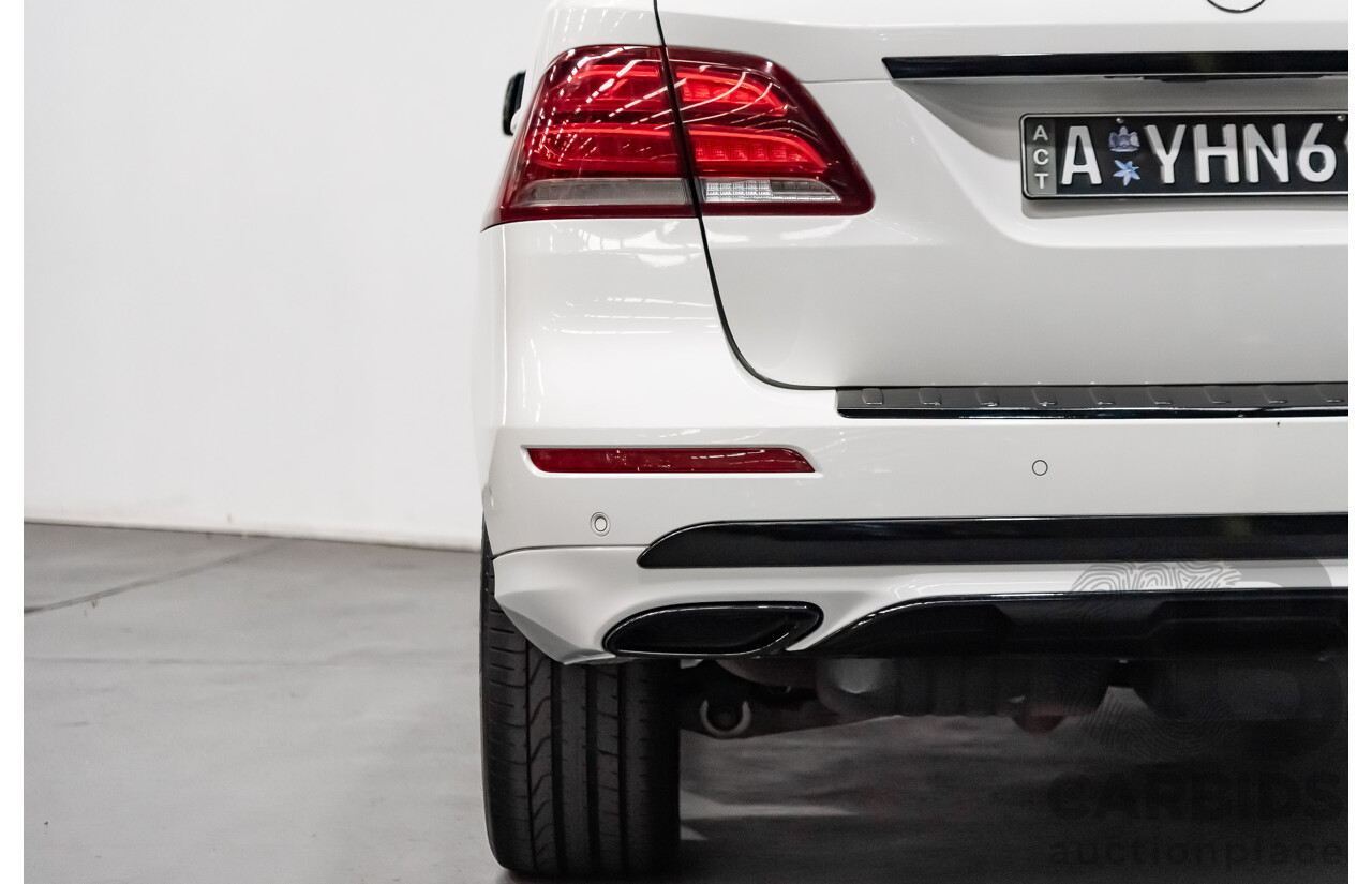 3/2017 Mercedes-Benz GLE 250 d 166 4d Wagon White 2.1L Turbo Diesel