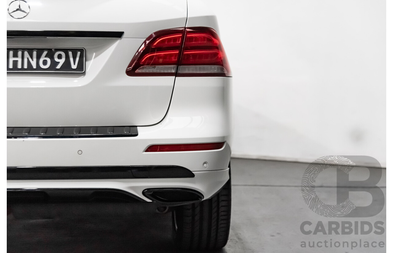 3/2017 Mercedes-Benz GLE 250 d 166 4d Wagon White 2.1L Turbo Diesel