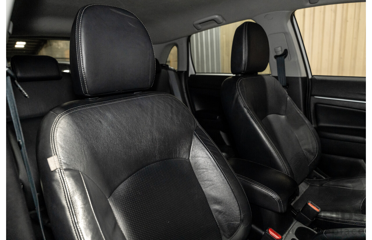 7/2010 Mitsubishi ASX Aspire (4WD) XA 4d Wagon White Turbo Diesel 1.8L