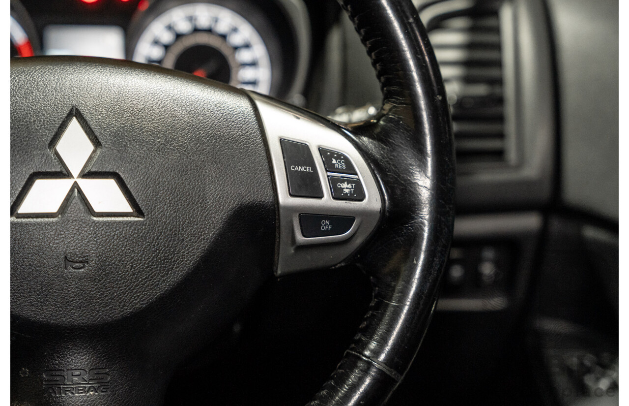 7/2010 Mitsubishi ASX Aspire (4WD) XA 4d Wagon White Turbo Diesel 1.8L