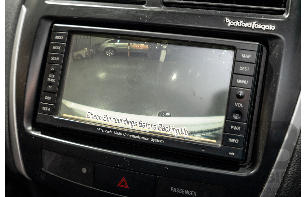 7/2010 Mitsubishi ASX Aspire (4WD) XA 4d Wagon White Turbo Diesel 1.8L