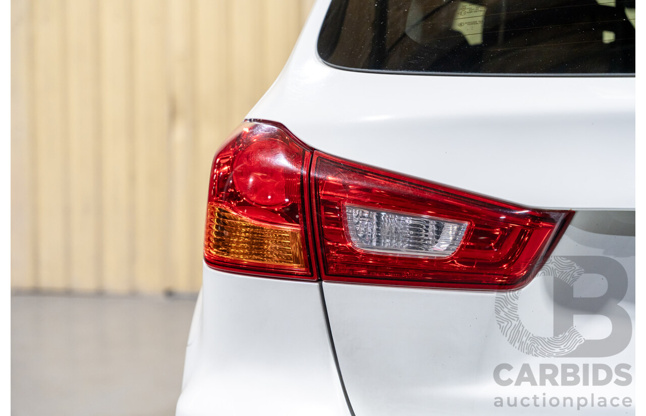 7/2010 Mitsubishi ASX Aspire (4WD) XA 4d Wagon White Turbo Diesel 1.8L