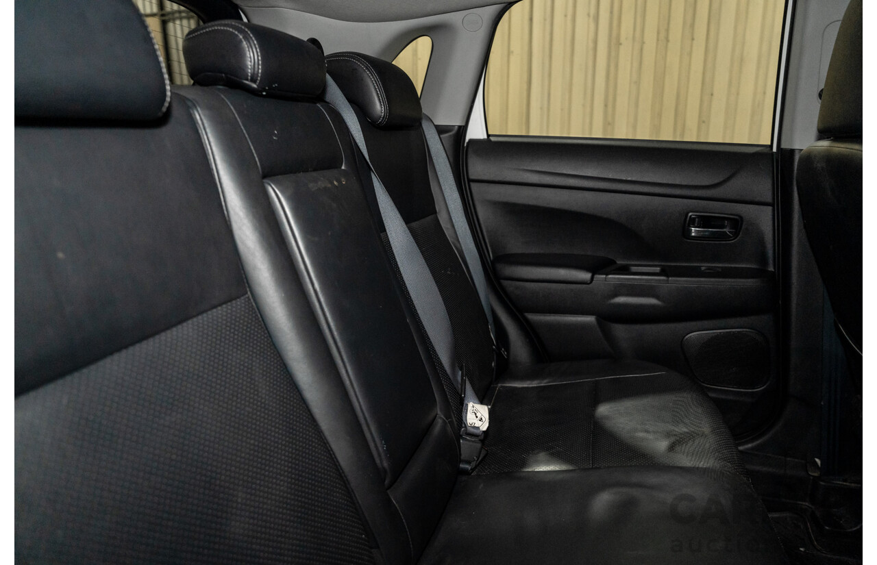 7/2010 Mitsubishi ASX Aspire (4WD) XA 4d Wagon White Turbo Diesel 1.8L