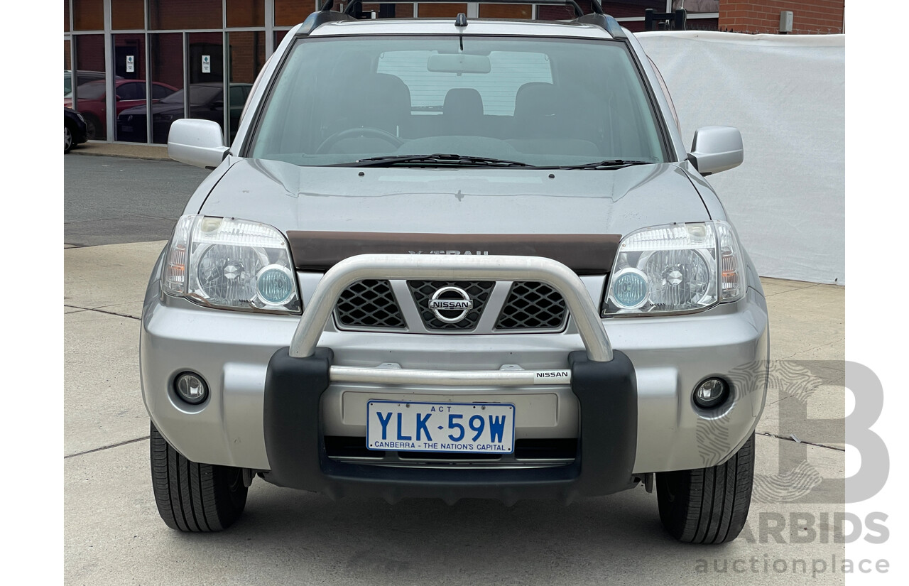 4/2006 Nissan X-Trail ST-S  (4x4) T30 MY06 4d Wagon Silver 2.5L