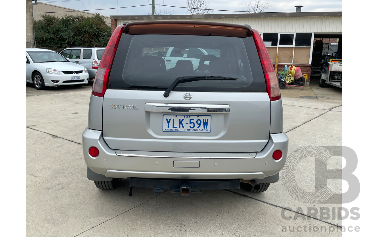 4/2006 Nissan X-Trail ST-S  (4x4) T30 MY06 4d Wagon Silver 2.5L